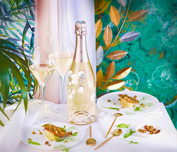 Perrier-Jouët Belle Epoque Blanc de Blancs food pairings 1