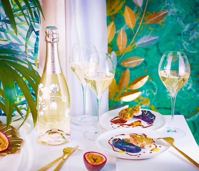 Perrier-Jouët Belle Epoque Blanc de Blancs food pairings 3