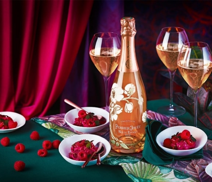 Perrier-Jouët Belle Epoque Rosé food pairings 1