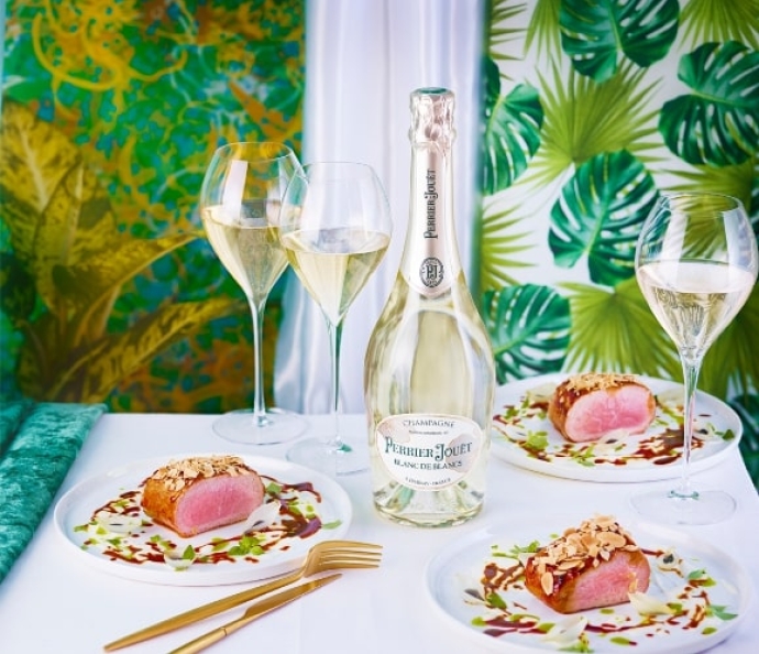 Perrier-Jouët Blanc de Blancs food pairings 5