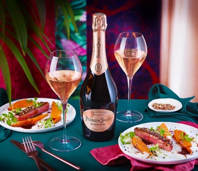 Perrier-Jouët Blason Rosé food pairings 1