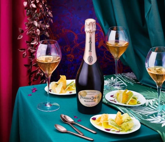 Perrier-Jouët Blason Rosé food pairings 3