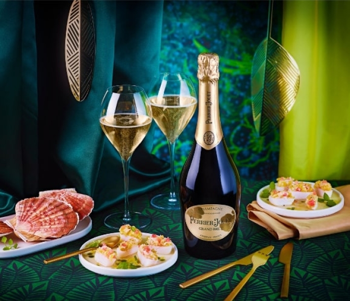 Perrier-Jouët Grand Brut food pairings 2