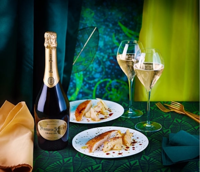 Perrier-Jouët Grand Brut food pairings 1