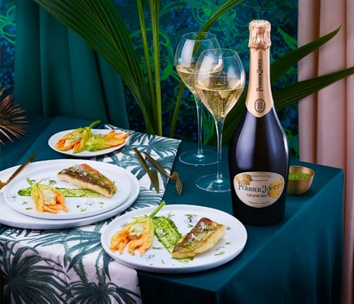Perrier-Jouët Grand Brut food pairings 4