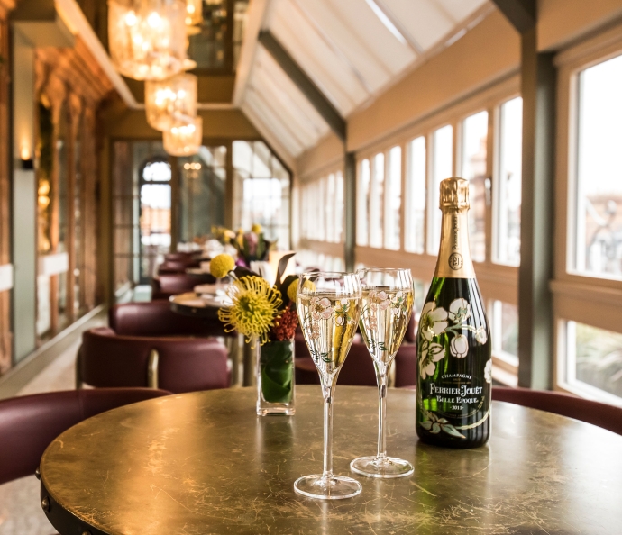 Perrier-Jouët Champagne Terrace Harrods London 1